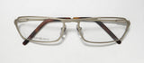 Yves Saint Laurent eyeglasses with metal frame and demo lenses for custom fitting, stylish and comfortable design.