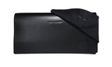 Yves Saint Laurent 2326 Eyeglasses case in black leather with logo, stylish and durable accessory.