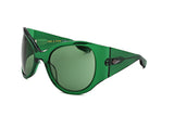 Grey Solid Green variant second image