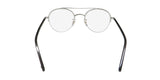Garrett Leight Manchester blue light blocking eyeglasses featuring a stylish metal frame and demo lenses.