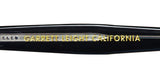 Garrett Leight Oakwood Blue Light Technology Eyeglasses brand logo on frame