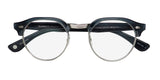 Garrett Leight Oakwood Blue Light Technology Eyeglasses with demo lenses and stylish metal-acetate frame.