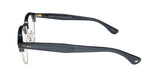 Garrett Leight Oakwood Blue Light Technology Eyeglasses side view showcasing premium design and logo