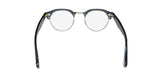 Garrett Leight Oakwood Blue Light Technology Eyeglasses with a stylish black frame and demo lenses.