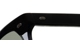 Garrett Leight Lo-B Sunglasses close-up showing durable acetate frame and stylish design details.
