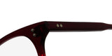 Garrett Leight Alice Blue Light Technology Eyeglasses close-up of stylish frame detail.