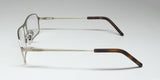 Yves Saint Laurent 2326 Eyeglasses side view showcasing stylish metal and acetate frame design.