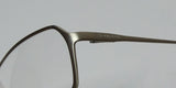 Yves Saint Laurent 2326 Eyeglasses side view showcasing sleek metal frame design.