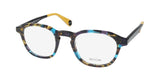 Woow On Board 1 eyeglasses in tahiti tortoise, premium acetate eyeglasses made in Italy with demo lenses and original case.