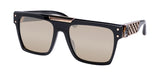 Philipp Plein Spp080 Plein Badge 23kt Gp Sunglasses