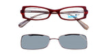 Europa Eyewear Intelli Clip 743 Eyeglasses