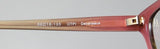 Close-up of Oliver Peoples Devereaux Eyeglasses showing frame details and logo on the temple.